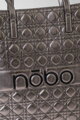 Metalická shopper kabelka Nobo