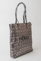 Metalická shopper kabelka Nobo