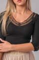 Čierne tričko Jules