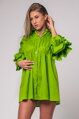 Zelené šaty Izy