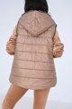 Prešívaná vesta Beige