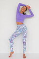 Fialový fitness top Avy