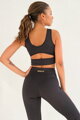 Čierny fitness top Pop
