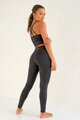 Čierny fitness top X Back
