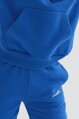 Modrá mikina s kapucňou Pure Cobalt Blue