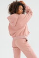 Púdrová mikina s kapucňou Pure Powder Pink