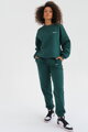 Tmavozelené tepláky Pure Deep Green