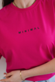 Fuchsiové tričko Minimal