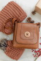 Darčekový set - Crossbody taška so šálom a čiapkou
