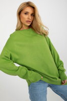Zelený oversize pulóver Talia