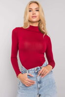 Bordový basic top Cassie