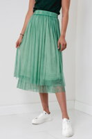 Zelená tylová midi sukňa Holie