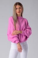 Ružovo-fialový oversize pulóver Neira