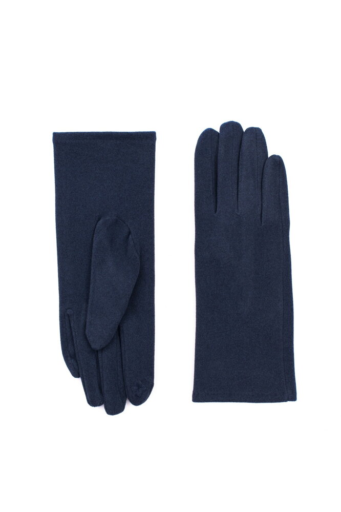 Elegantné tmavomodré rukavice