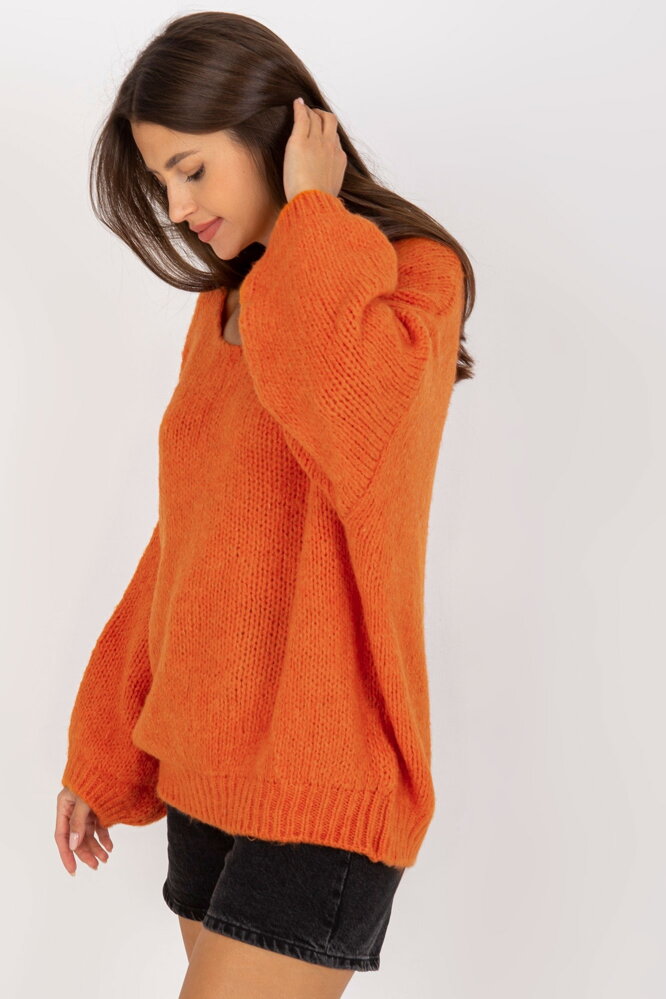 Oranžový sveter Kalis