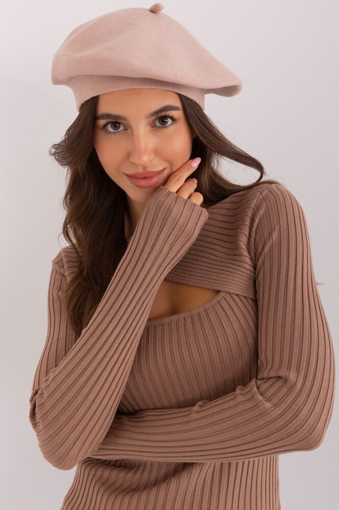 Béžová baretka Holly Béžová baretka Holly