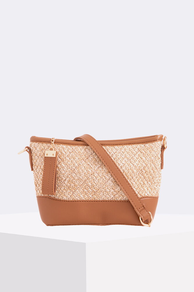 Crossbody kabelka Janice hnedá
