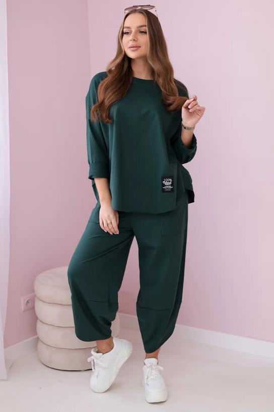 Tmavozelený komplet Polly Tmavozelený komplet Polly