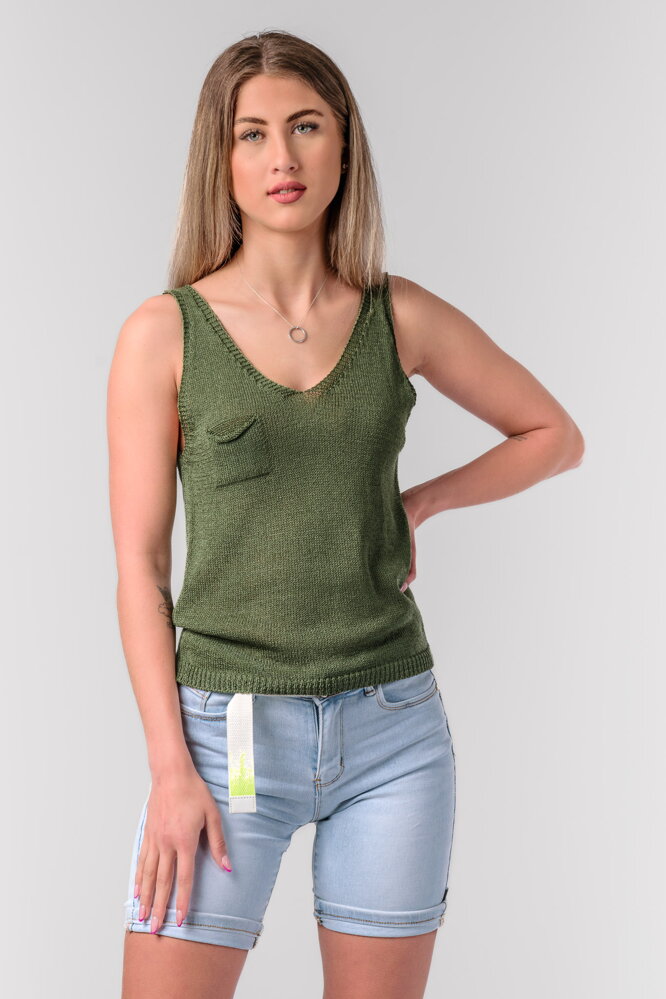 Khaki dámsky top Khaki dámsky top