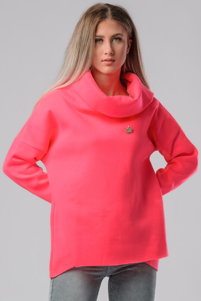 Neónová oversize mikina Fancy zateplená Neónová oversize mikina Fancy zateplená