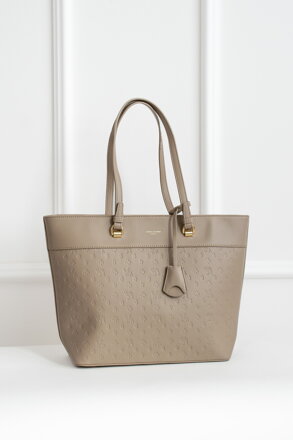 Svetlohnedá shopper kabelka