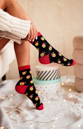 Vianočné dámske ponožky - 1283J