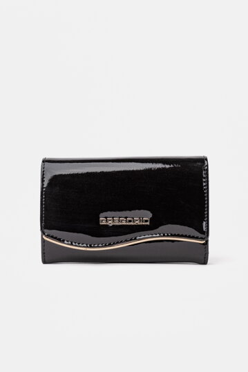 Luxusná čierna peňaženka Gregoria