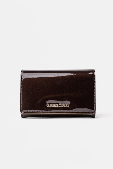 Hnedá kožená peňaženka Gregorio