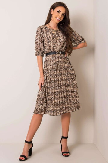 Leopardie midi šaty Allie