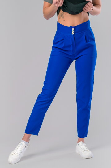 Modré elegantné nohavice Erith
