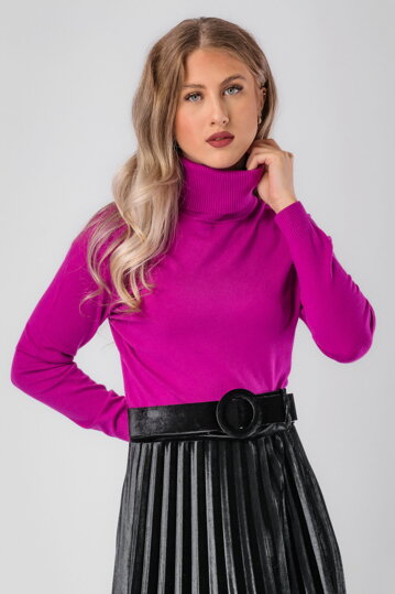 Purpurový basic rolák Until