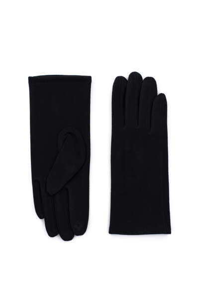 Elegantné čierne rukavice