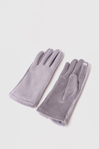 Sivé rukavice Clarity