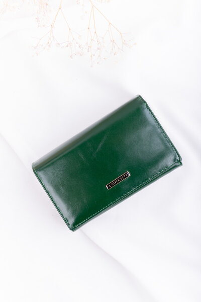 Zelená kožená peňaženka Lorenti