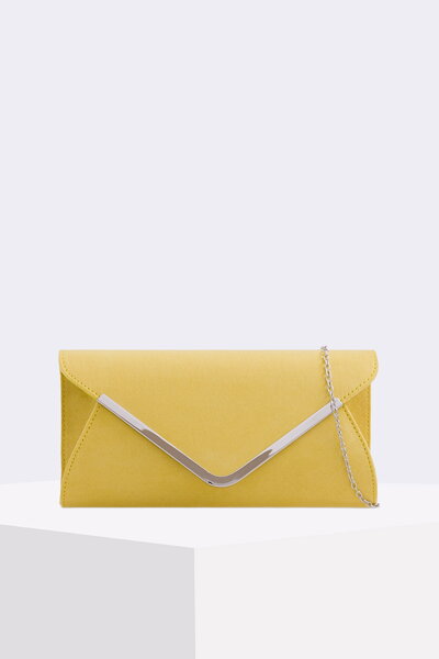 Žltá listová kabelka Vivian