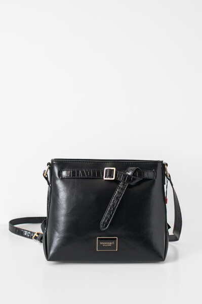 Čierna crossbody kabelka Monnari