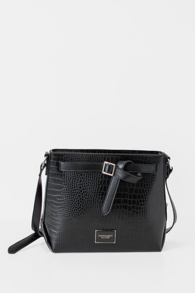 Čierna crossbody kabelka Monnari