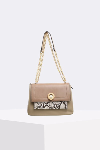 Bledozelená crossbody kabelka Guilia