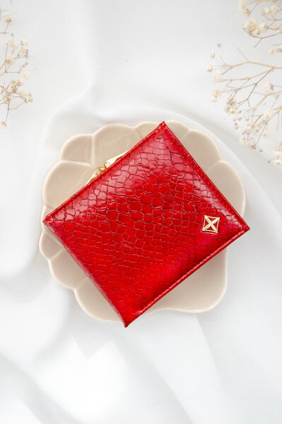 Malá červená peňaženka Milano Design