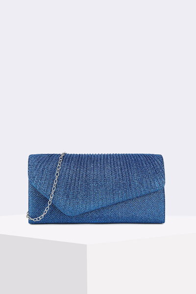 Modrá kabelka Shiny
