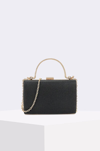 Luxusná spoločenská kabelka Tiffany čierna