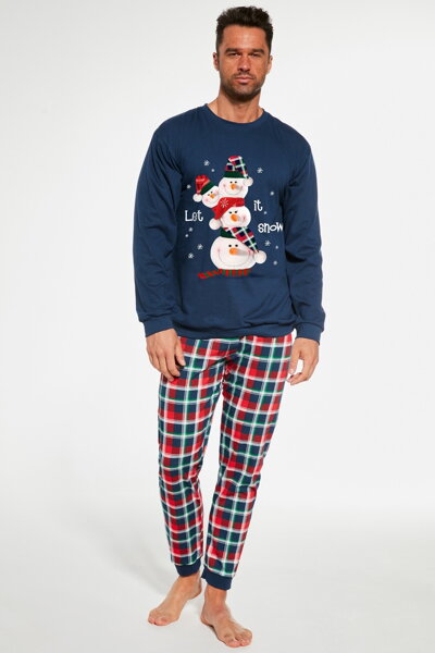 Pánske vianočné pyžamo Snowman