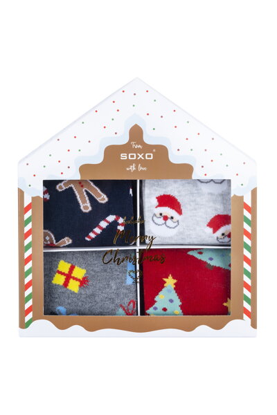 Vianočné ponožky - BOX5