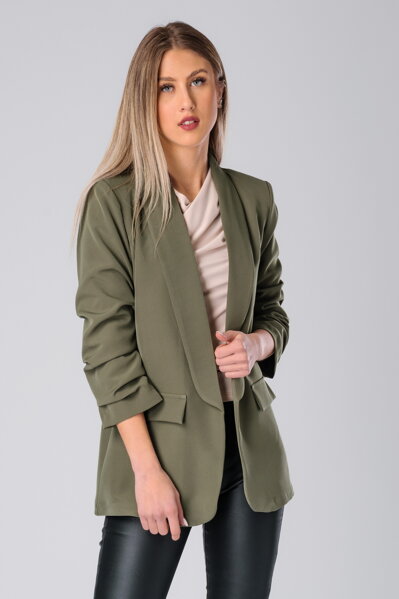 Khaki blazer Claris