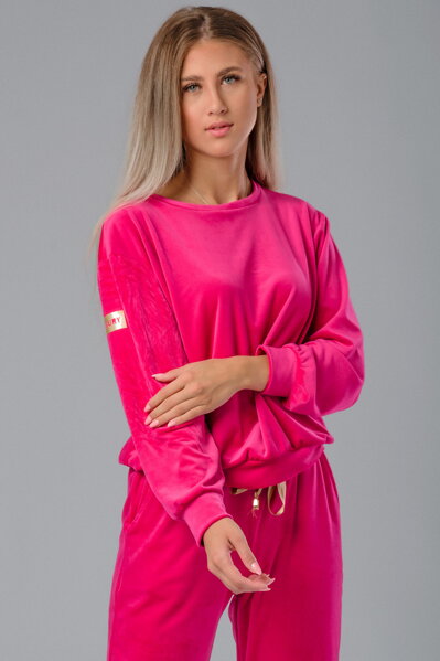 Velúrová súprava Tennessy fuchsiová