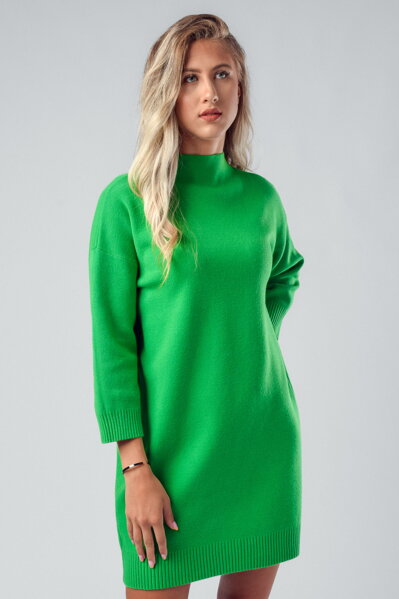 Zelené úpletové šaty Nell