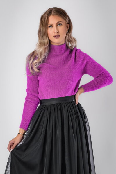 Purpurový pulóver Carmela