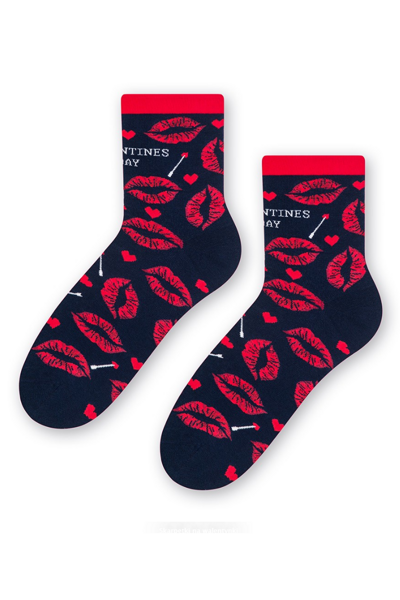 Valentínske ponožky Kiss