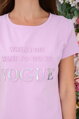 Bledofialové teplákové šaty Vogue