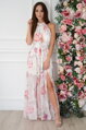Letné maxi šaty s kvetmi Artemida